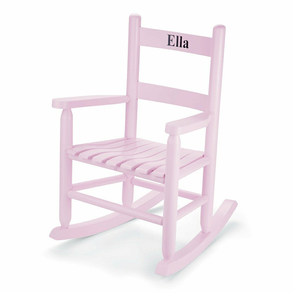 Plow & Hearth Child's Oak Ladderback Rocker