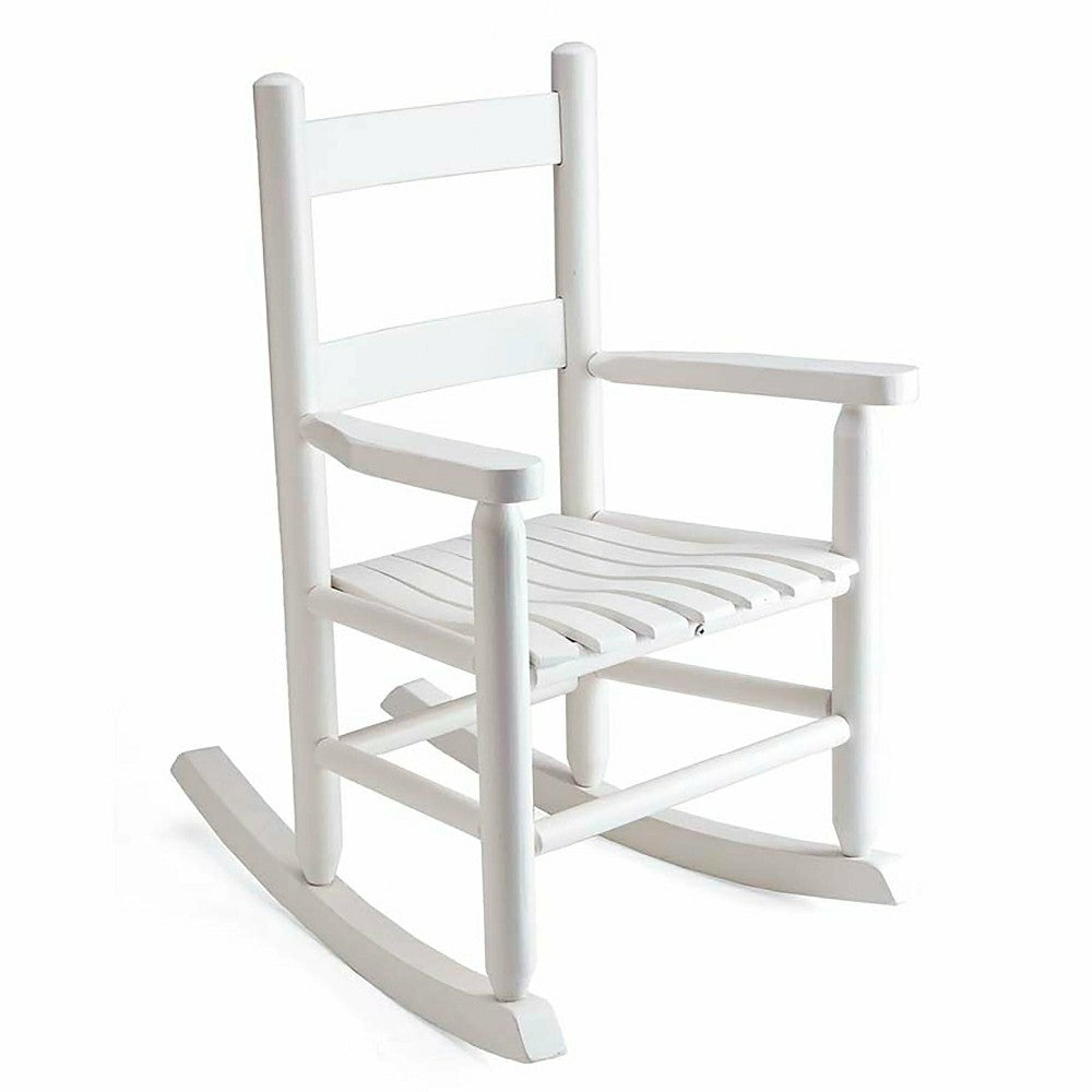Plow & Hearth Child's Oak Ladderback Rocker