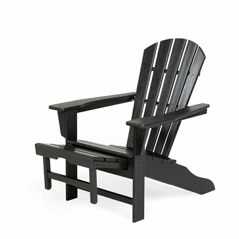 Plow & Hearth POLYWOOD Adirondack Chair with Ottoman