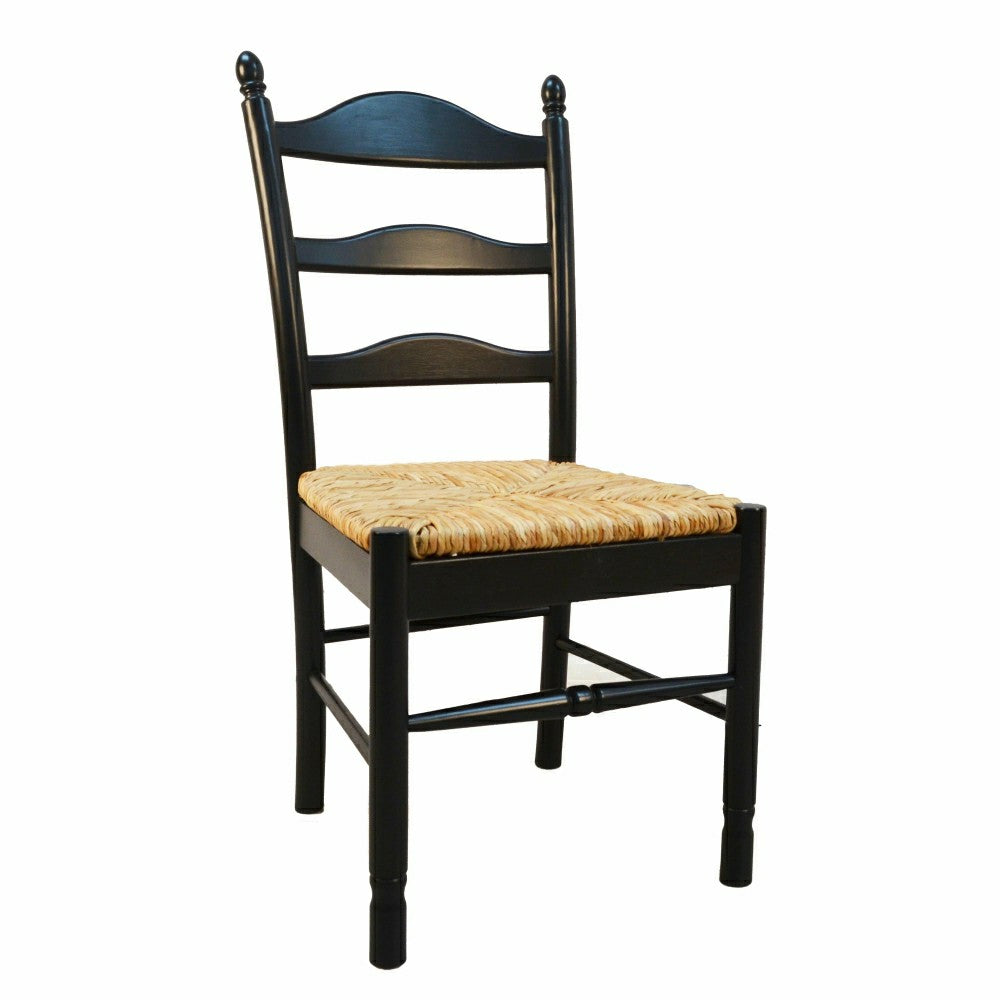 Plow & Hearth Farmhouse Hardwood Ladder Back Chair
