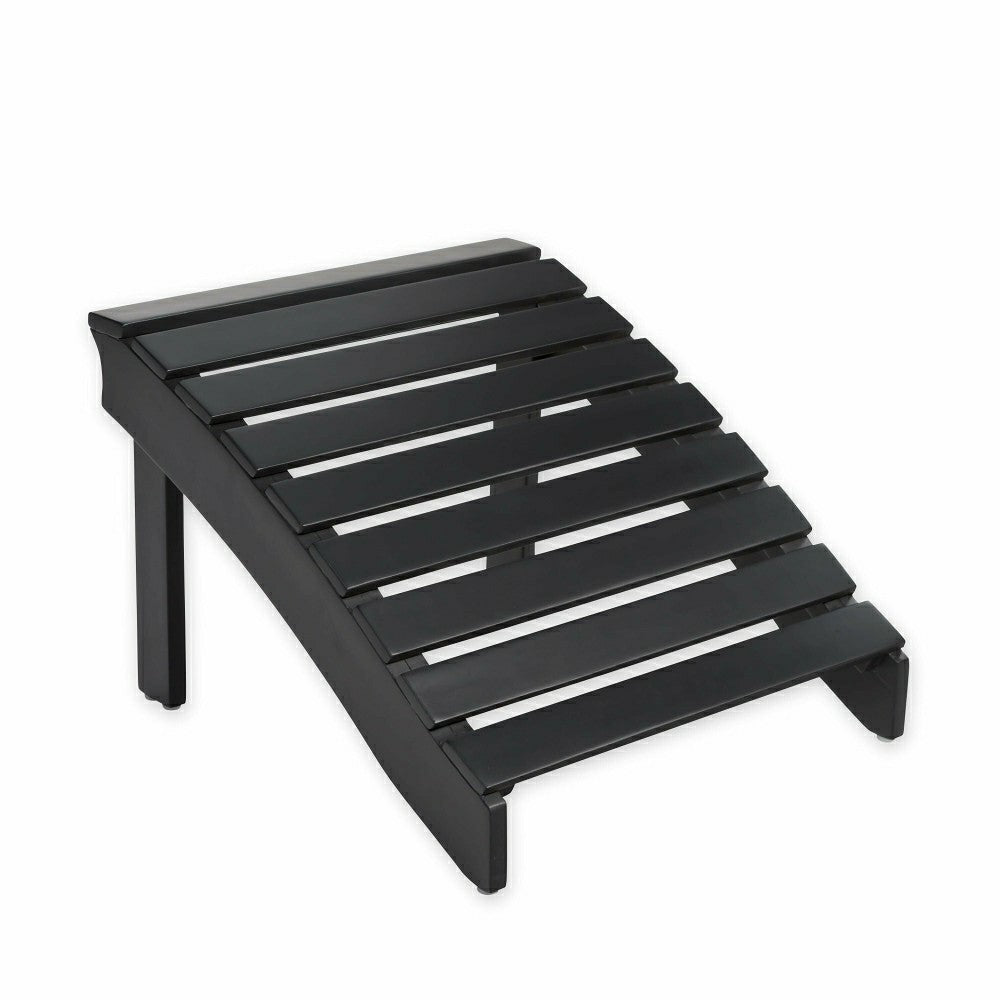 Plow & Hearth Wooden Adirondack Ottoman