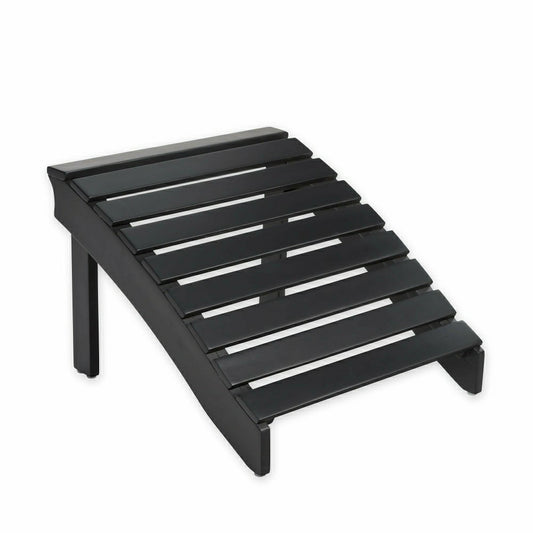 Plow & Hearth Wooden Adirondack Ottoman