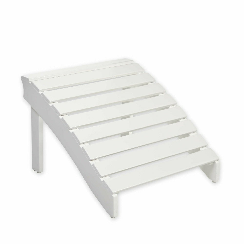 Plow & Hearth Wooden Adirondack Ottoman