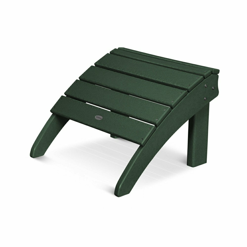 Plow & Hearth POLYWOOD® Seashell Ottoman