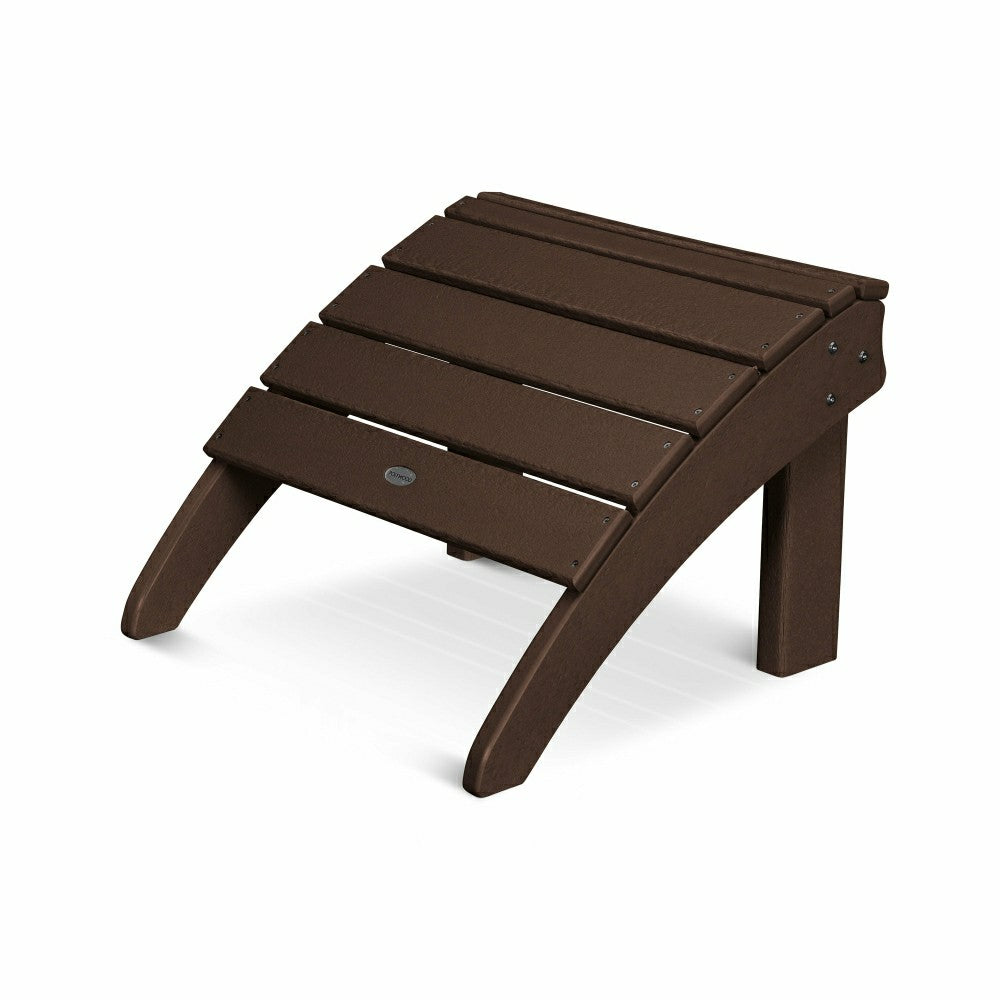 Plow & Hearth POLYWOOD® Seashell Ottoman