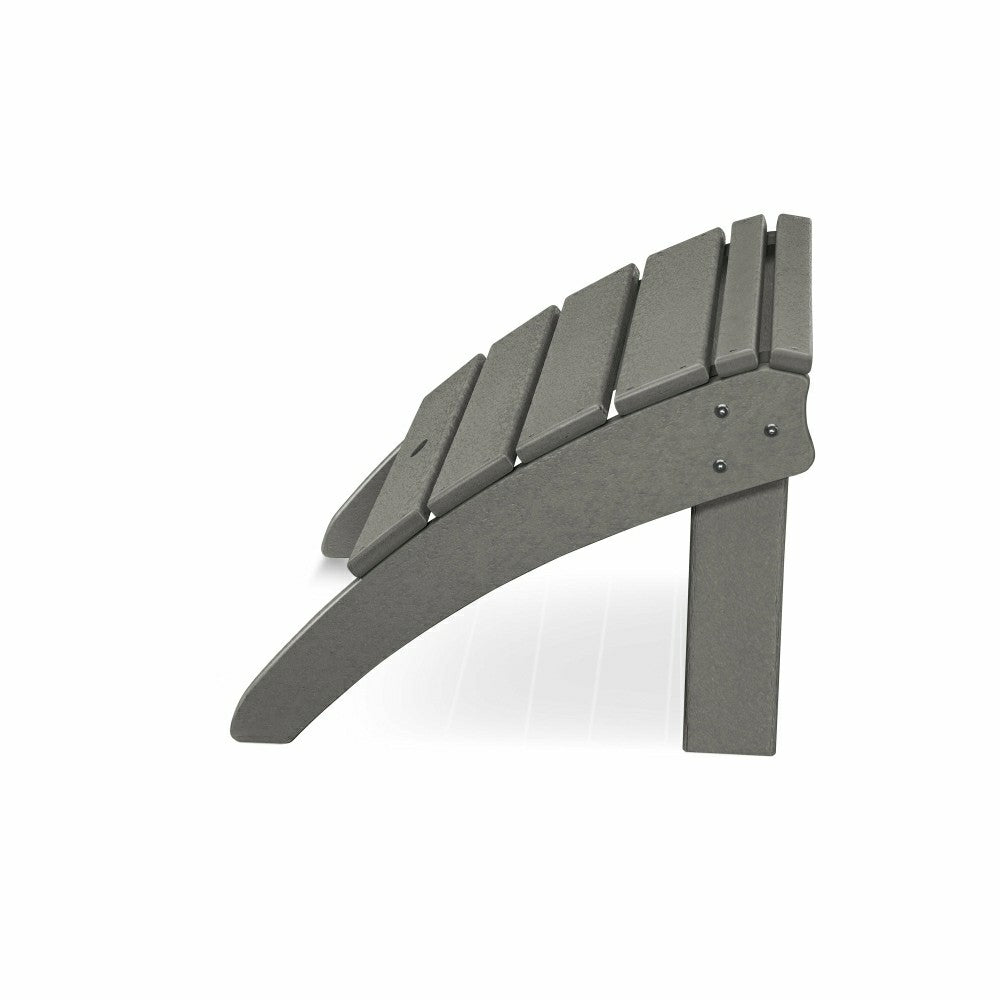 Plow & Hearth POLYWOOD® Seashell Ottoman