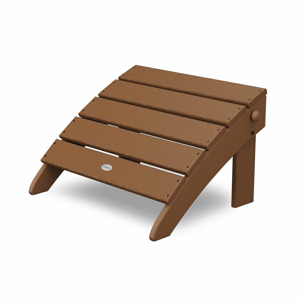 Plow & Hearth POLYWOOD® Classic Oversized Adirondack Folding Ottoman