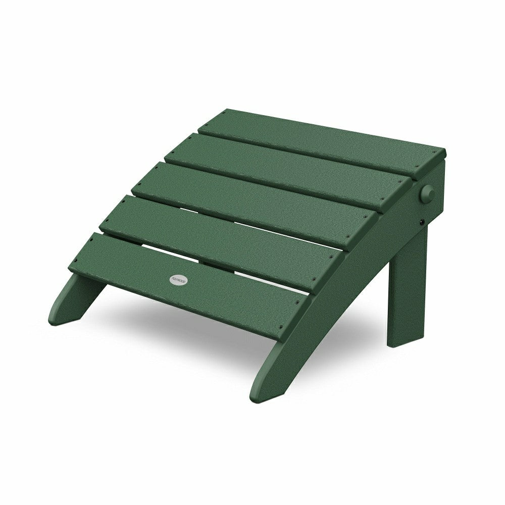 Plow & Hearth POLYWOOD® Classic Oversized Adirondack Folding Ottoman