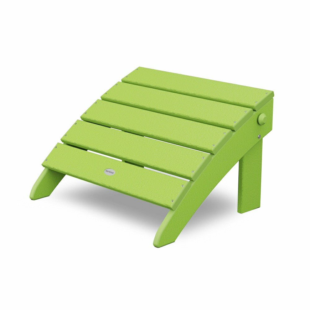 Plow & Hearth POLYWOOD® Classic Oversized Adirondack Folding Ottoman