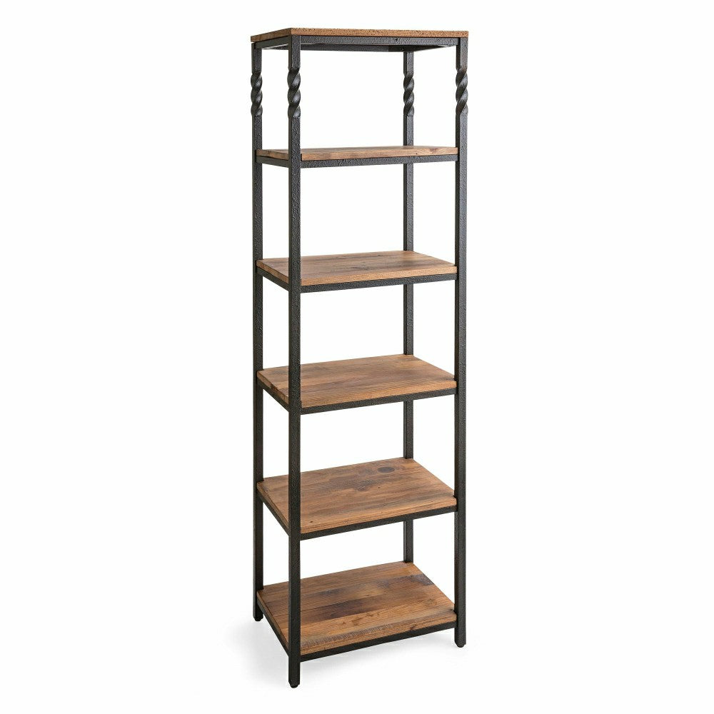 Plow & Hearth Deep Creek Etagere Storage Stand with Shelves