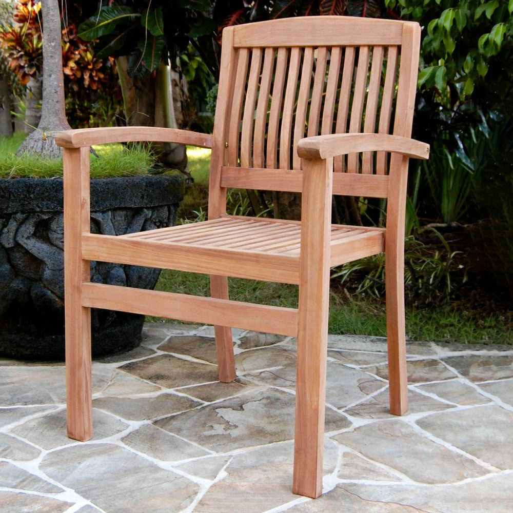 Plow & Hearth Teak Seating Set, 4-Piece