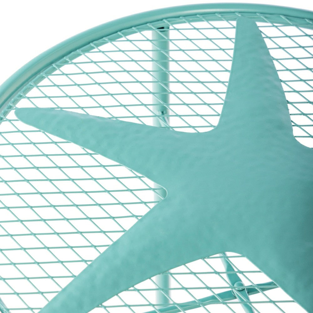 Plow & Hearth Starfish Chair and Side Table, Set of 2