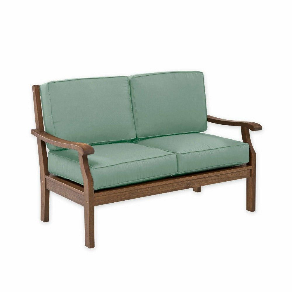 Plow & Hearth Claremont Deep Seating Love Seat w/Cushions