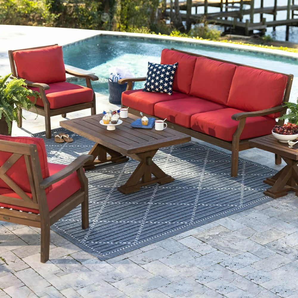 Plow & Hearth Claremont Sofa with Cushions