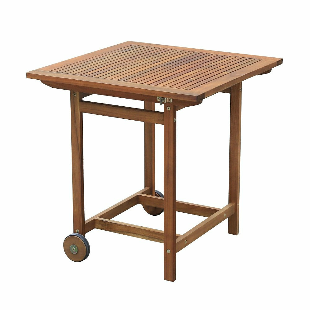 Plow & Hearth Kingswood 5 Piece Folding Table and Chair Set