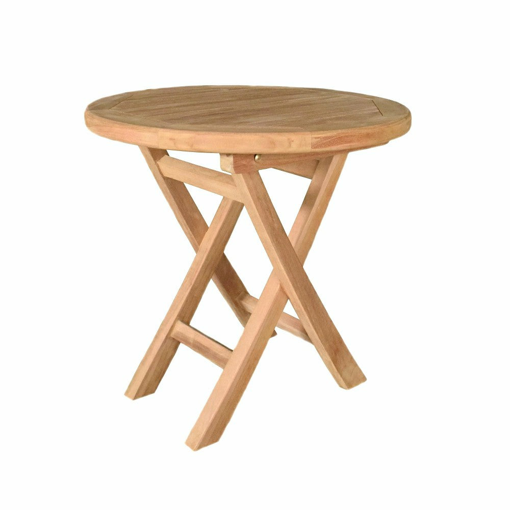Plow & Hearth Teak Chat Set, 3-Piece