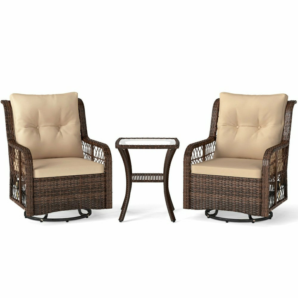 Plow & Hearth 3 Piece Patio Furniture Set