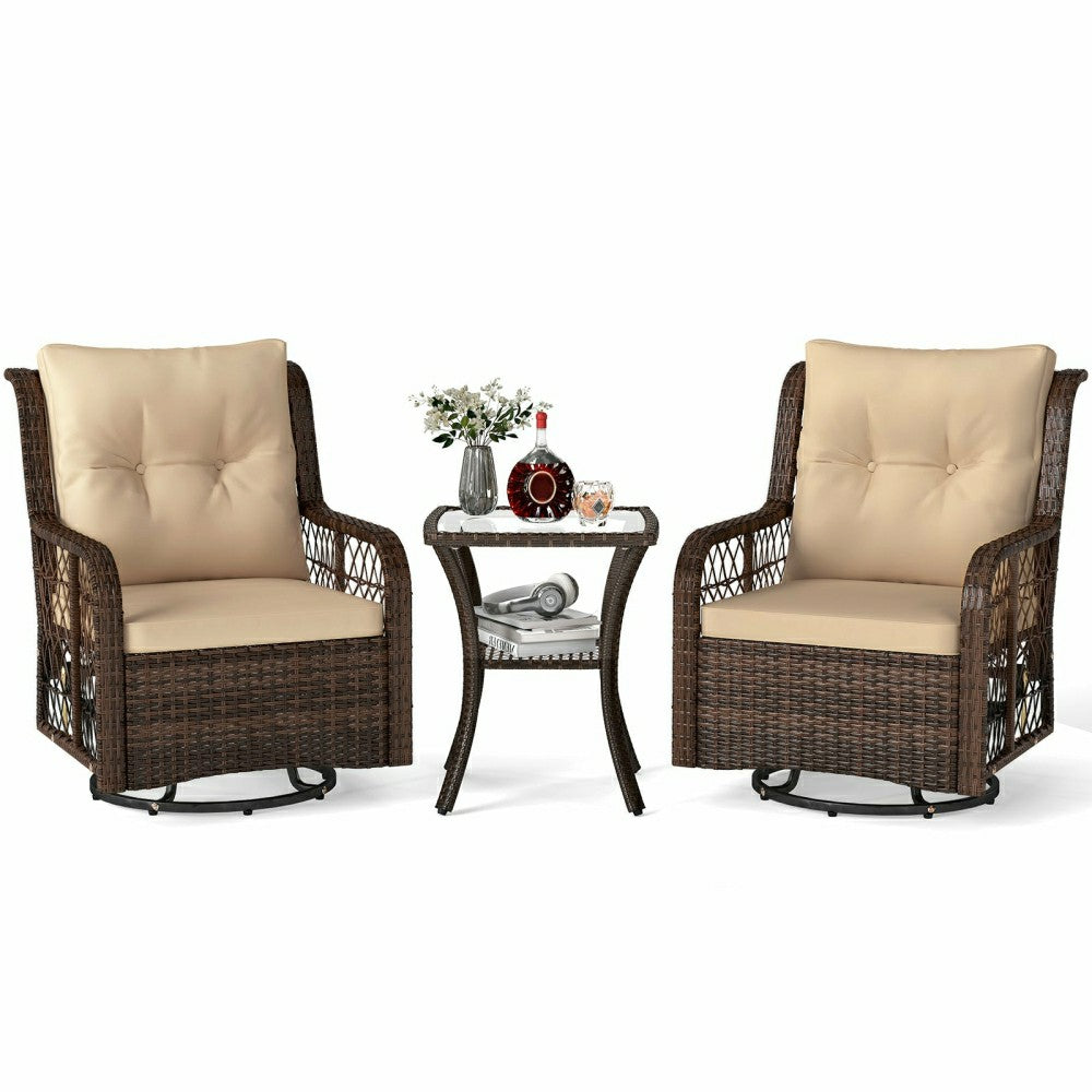 Plow & Hearth 3 Piece Patio Furniture Set