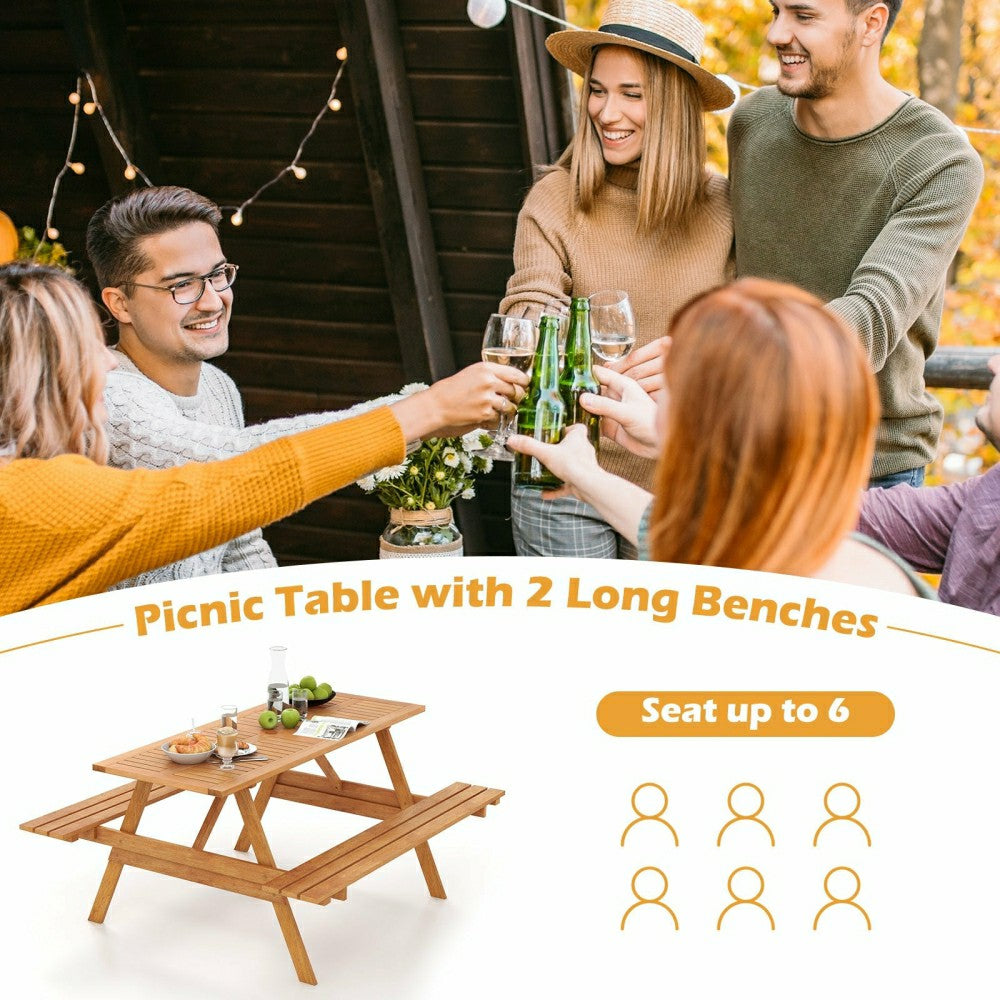 Plow & Hearth Picnic Table Set