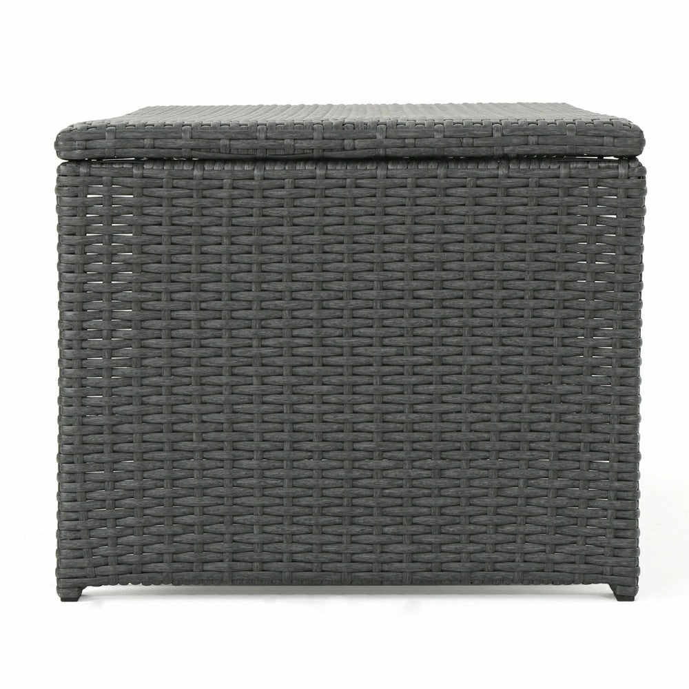 Plow & Hearth St Lucia Rattan Coffee Table
