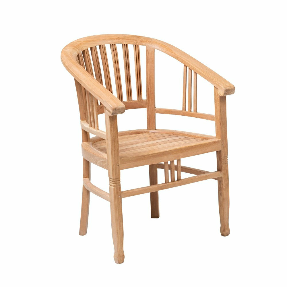 Plow & Hearth Teak Manhattan Tub Chair