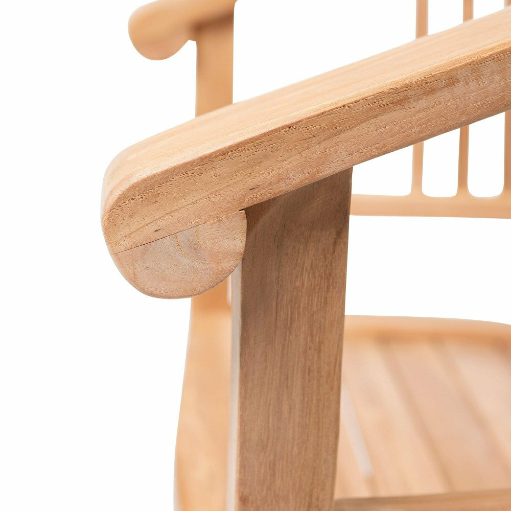 Plow & Hearth Teak Manhattan Tub Chair