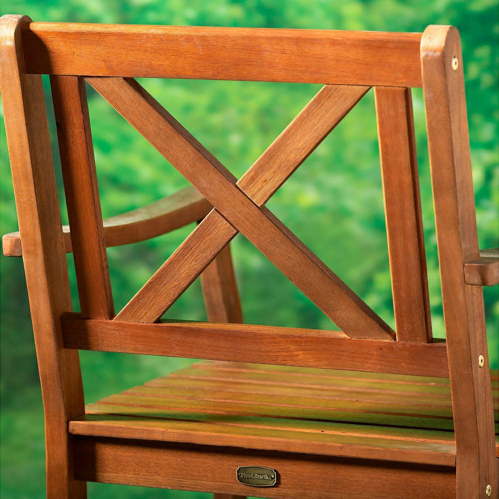 Plow & Hearth Claremont Eucalyptus Dining Chair