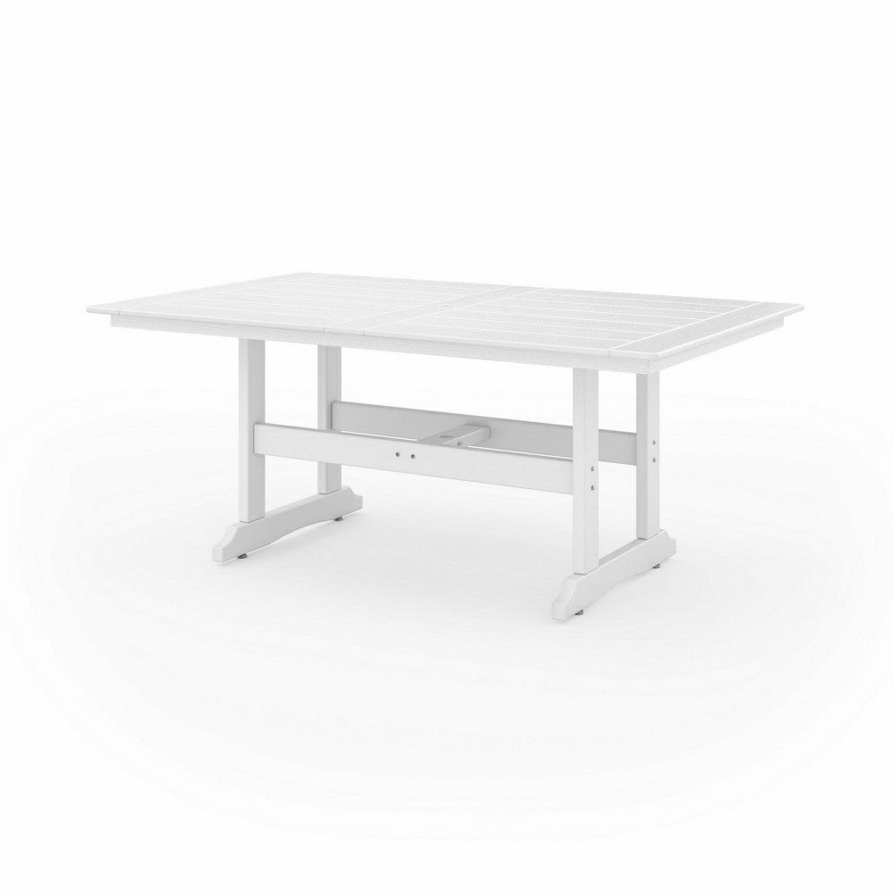 Plow & Hearth Savannah Farmhouse Dining Table, 72"