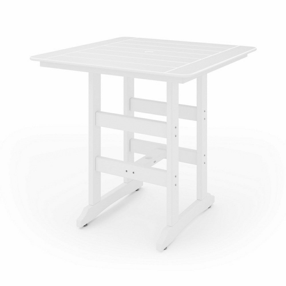 Plow & Hearth Savannah Square Bar Table, 44"