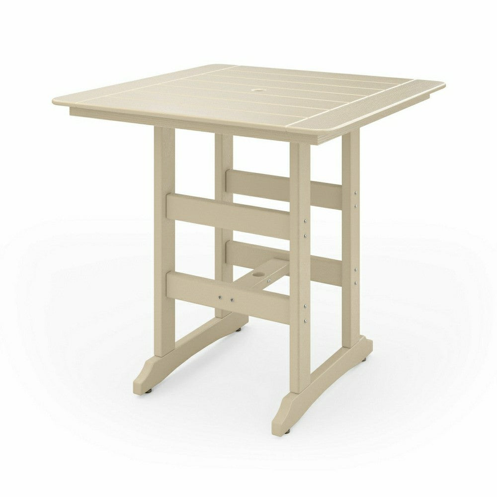 Plow & Hearth Savannah Square Bar Table, 44"
