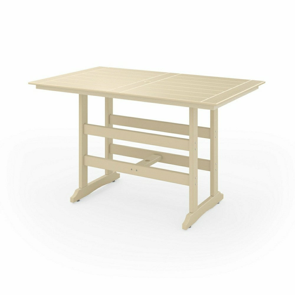 Plow & Hearth Savannah Farmhouse Bar Table, 72"
