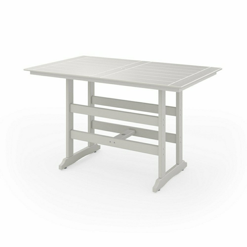 Plow & Hearth Savannah Farmhouse Bar Table, 72"