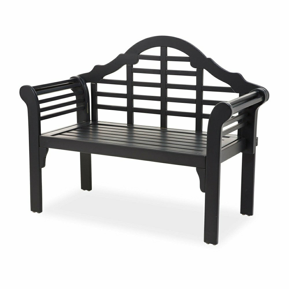 Plow & Hearth Lutyens Wood Garden Bench