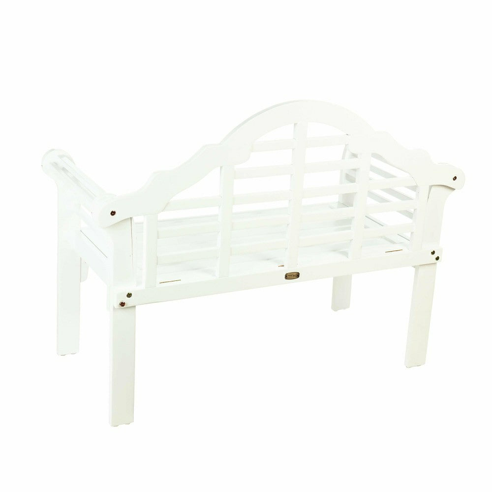 Plow & Hearth Lutyens Wood Garden Bench