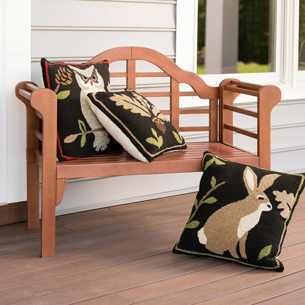 Plow & Hearth Lutyens Wood Garden Bench