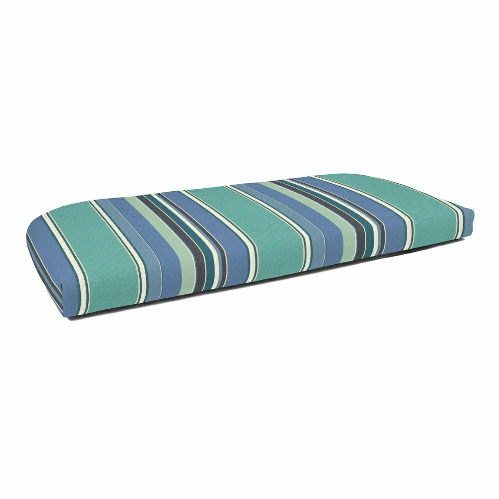 Plow & Hearth Sunbrella Premium Rounded Bench Cushion