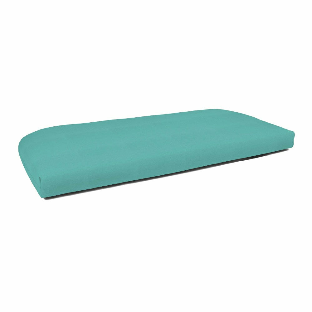 Plow & Hearth Sunbrella Premium Rounded Bench Cushion