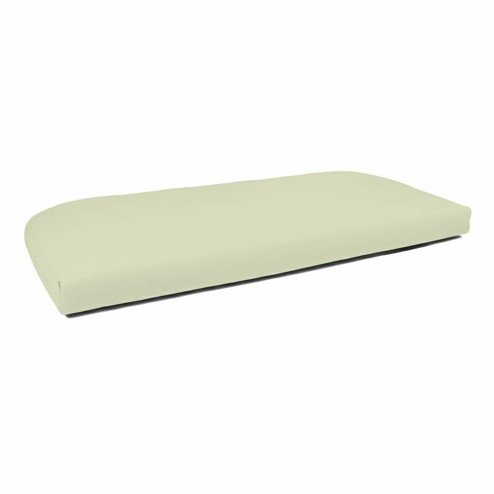 Plow & Hearth Sunbrella Premium Rounded Bench Cushion