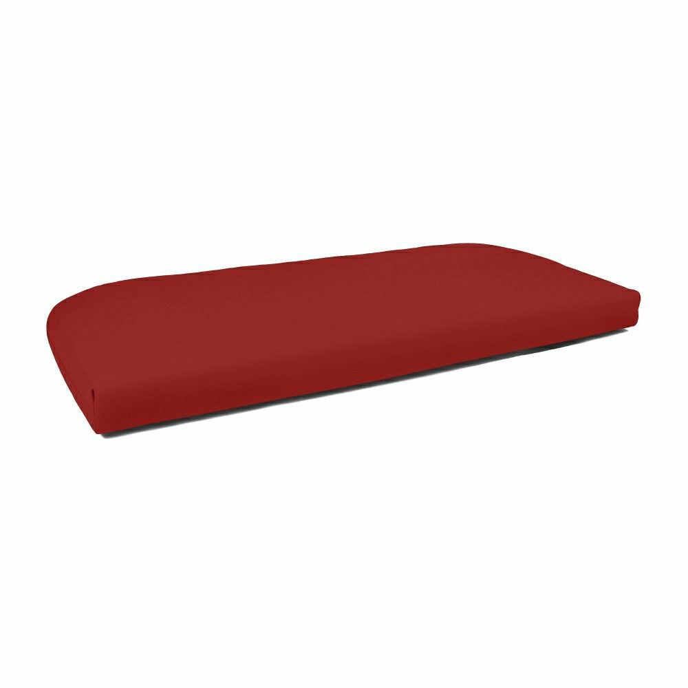 Plow & Hearth Sunbrella Premium Rounded Bench Cushion