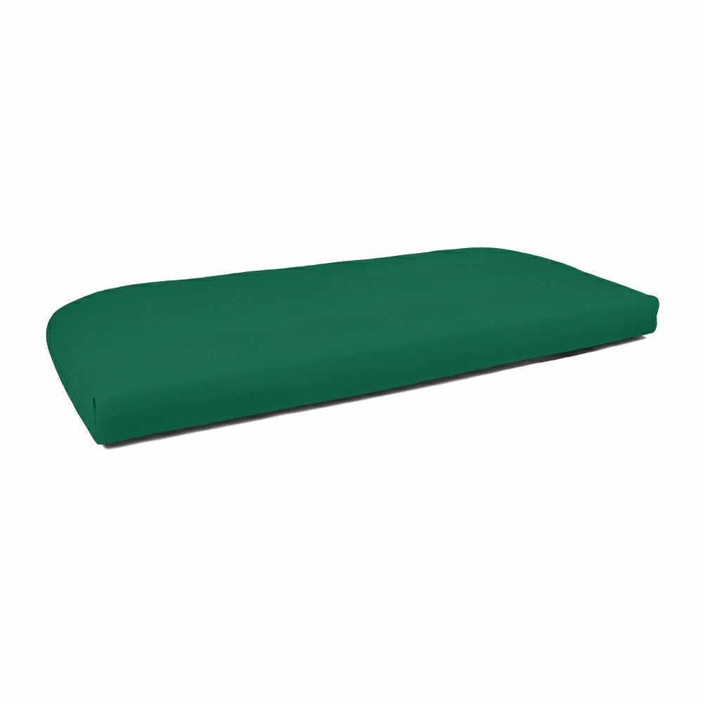 Plow & Hearth Sunbrella Premium Rounded Bench Cushion
