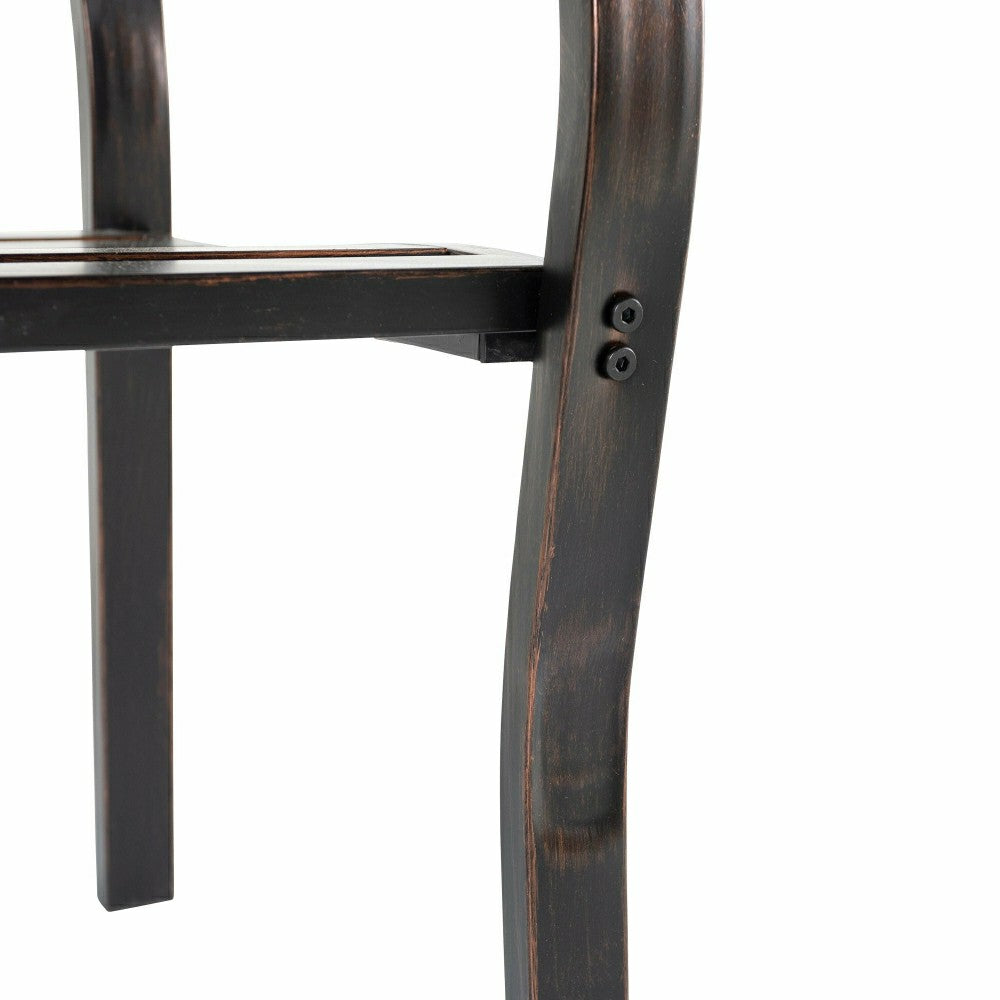 Plow & Hearth Butterfly Metal Garden Bench