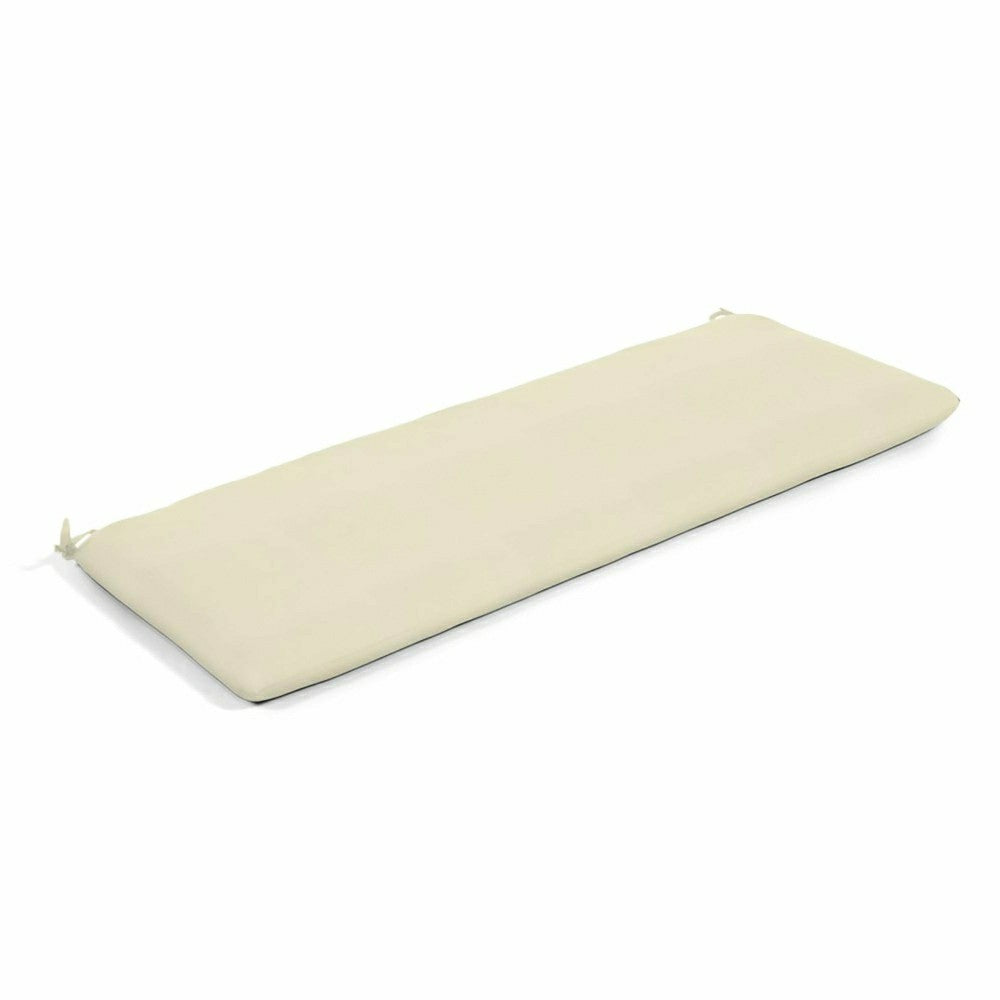 Plow & Hearth Sunbrella Premium Bench Cushion with Ties