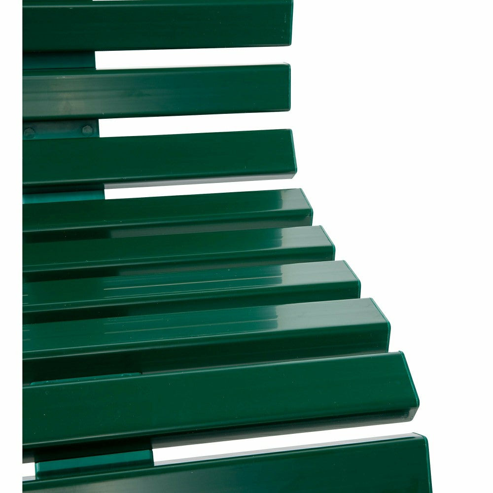 Plow & Hearth Ergonomic Weatherproof PVC Garden Bench