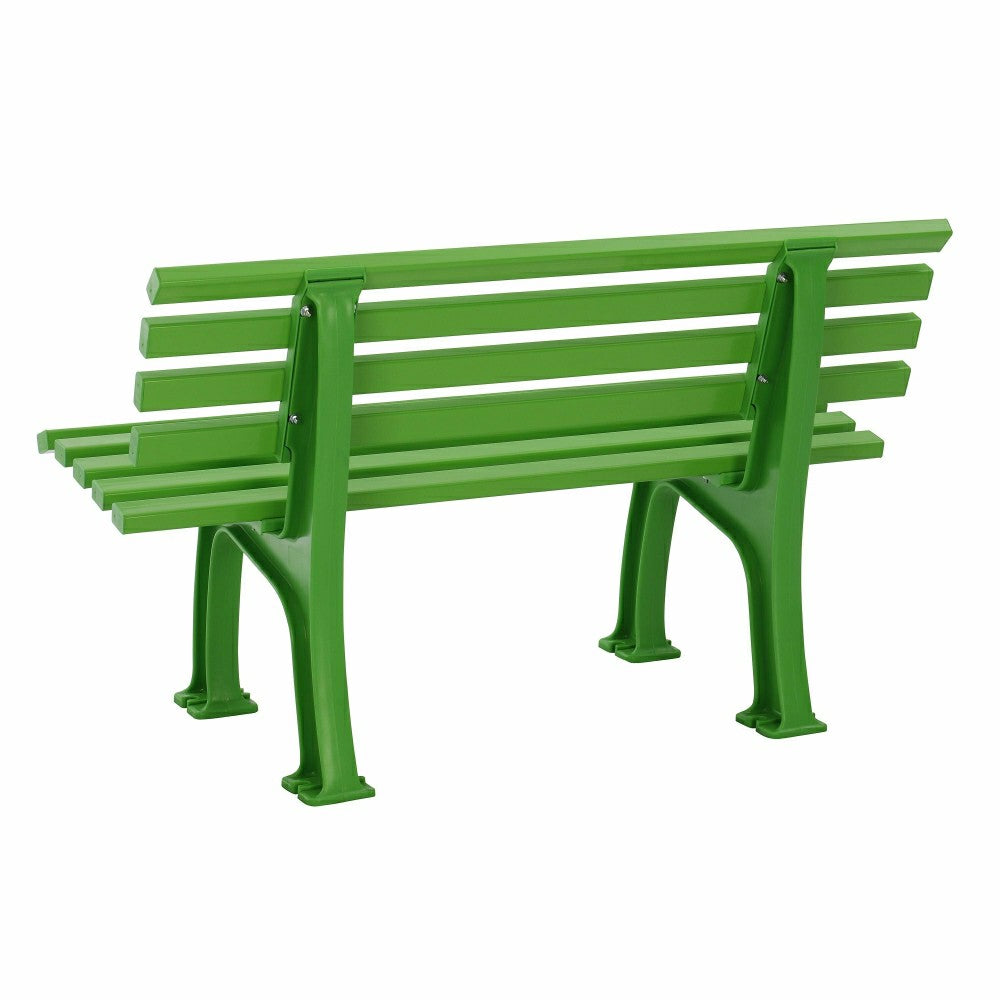 Plow & Hearth German-Made, Weatherproof Resin Garden Bench