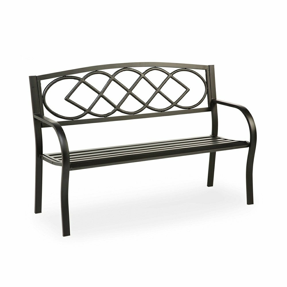 Plow & Hearth Celtic Knot Garden Bench