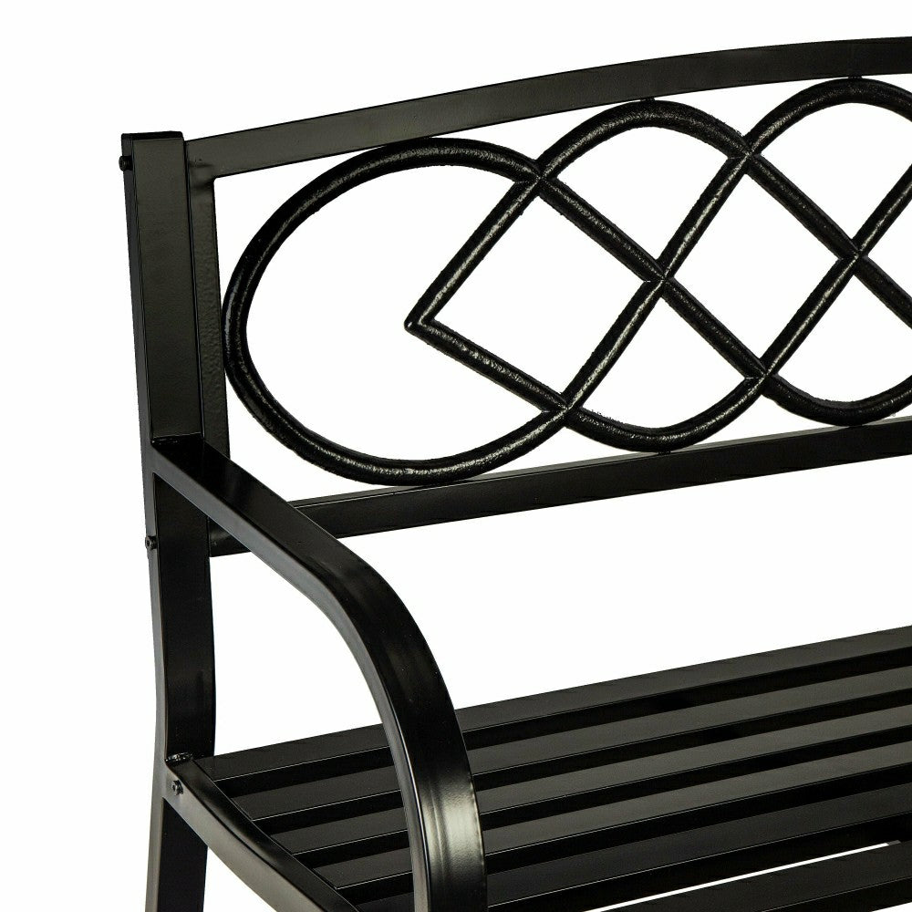 Plow & Hearth Celtic Knot Garden Bench