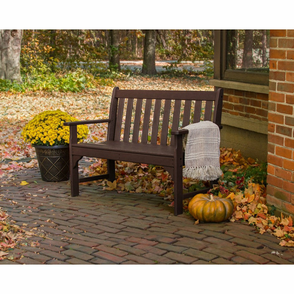 Plow & Hearth POLYWOOD® Vineyard Bench
