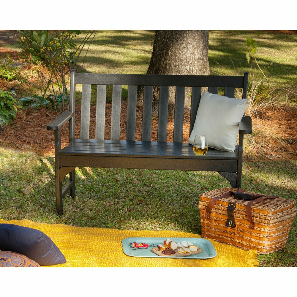 Plow & Hearth POLYWOOD® Vineyard Bench