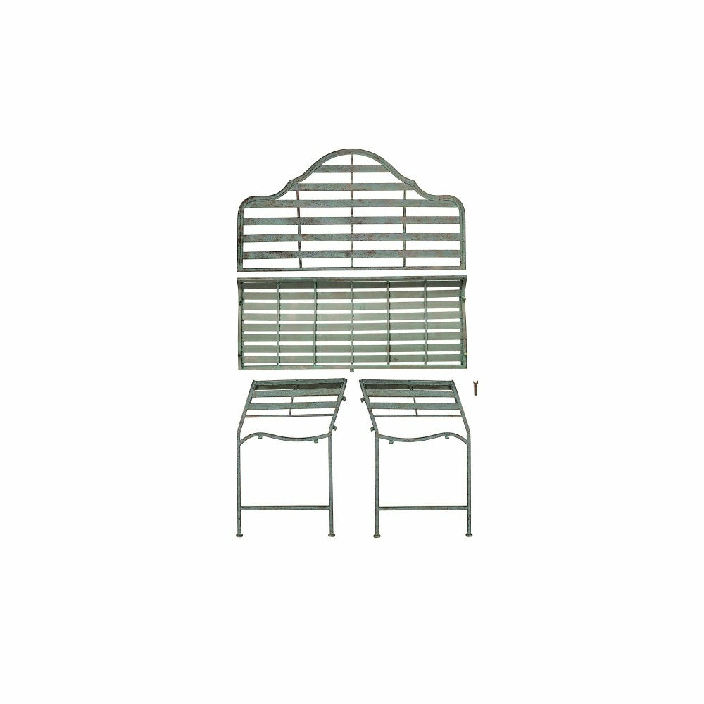 Plow & Hearth Chippendale Style Metal Bench
