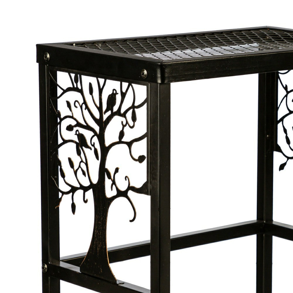 Plow & Hearth Tree of Life Plant Stand Set of 4